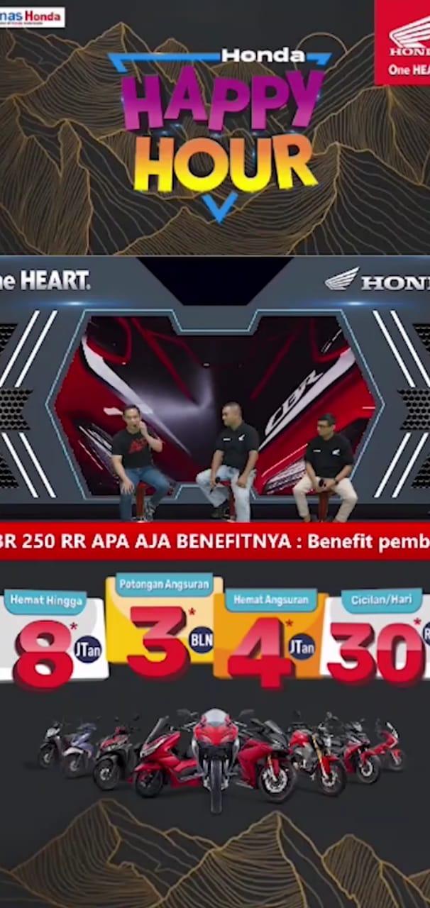 Tunas Honda Bersama Jaringannya Sukses Menggelar Honda Happy Hour Bersama FEVCI